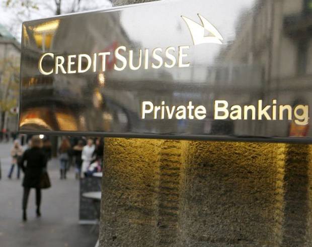 Shares in Credit Suisse rose when they admitted helping tax evasion