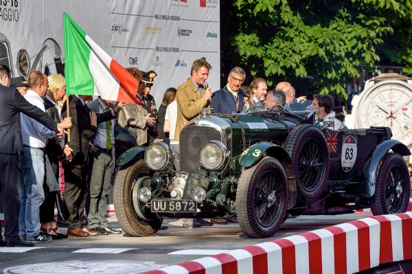 Bentley celebrates strong finish at Mille Miglia