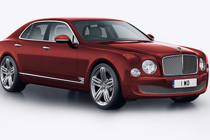 Bentley Motors reveals special edition of Mulsanne to mark 95th anniversary