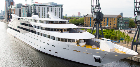 Luxury Hotel Yacht Sunborn will open its doors for business in Junes