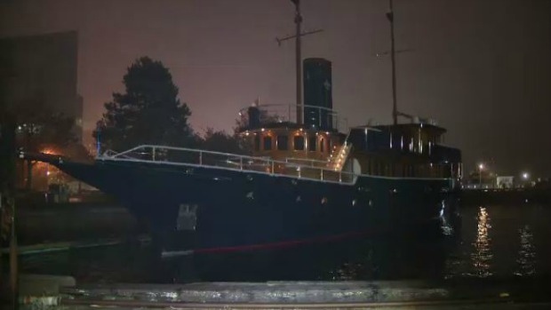 Luxury yacht docked in Halifax turns heads