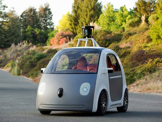 Google's new driverless car has no brakes or steering wheel