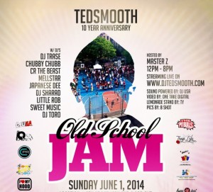 DJ Tedsmooth Kicks Off 2014 Summer Series, Celebrates Old School Jam