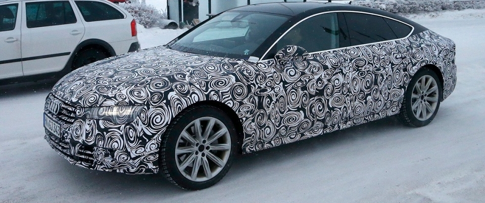 Spy Images of Next Generation Audi A7 Leaked
