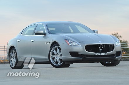 Quattroporte diesel lands at under $200K