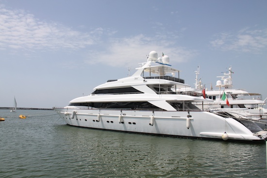 The 45 metre fast superyacht Talal