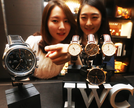 Luxury watch marketing heats up