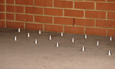 Council urged to act over 'inhumane' use of spikes to deter homeless