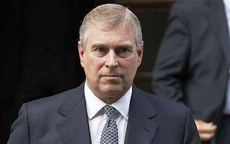 Prince Andrew has no wish to resume trade role