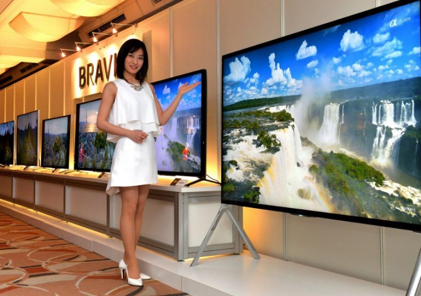 Embattled Japanese electronics giants banking on 4K technology