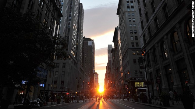 'Manhattanhenge' fail? 12 other superb sunset spots around the world