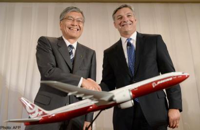 Japanese firms to supply parts for Boeing's 777X