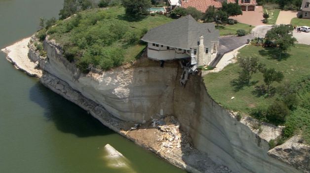 Official: Rain Could Cause House Teetering On Cliff To Collapse