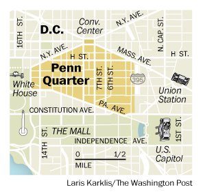 Where We Live: DC's Penn Quarter is full of attractions