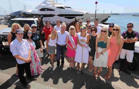 VIDEO: Ponies, models and a Sunseeker yacht – glitz and glamour at launch of …