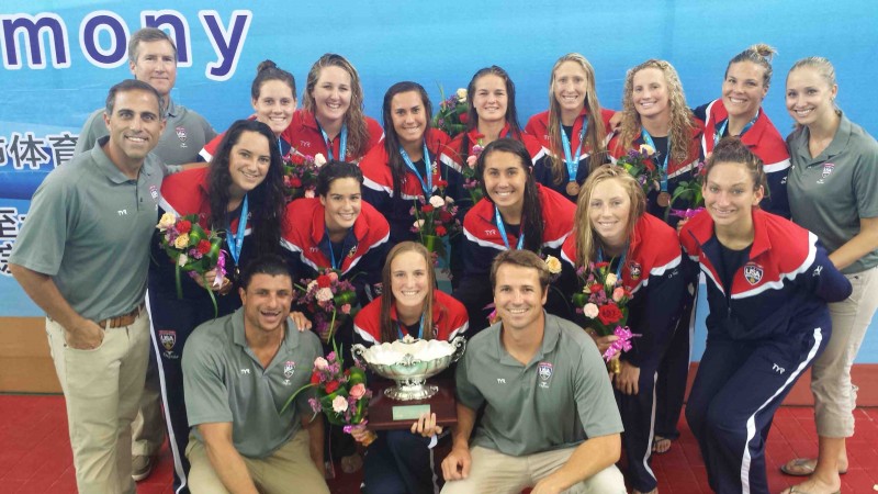 USA Beats Italy 10-8 for FINA Gold