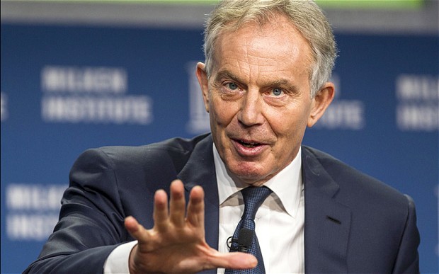 Tony Blair strikes gold with a boxing banker