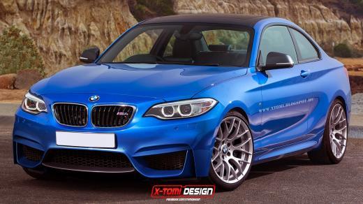 BMW M2 Coupe gets rendered once more