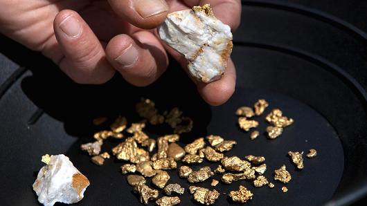 Gold Climbs as US Data Shows Larger Pullback in Economy