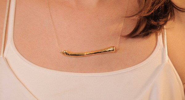 You can now buy a KFC gold-plated chicken bone necklace