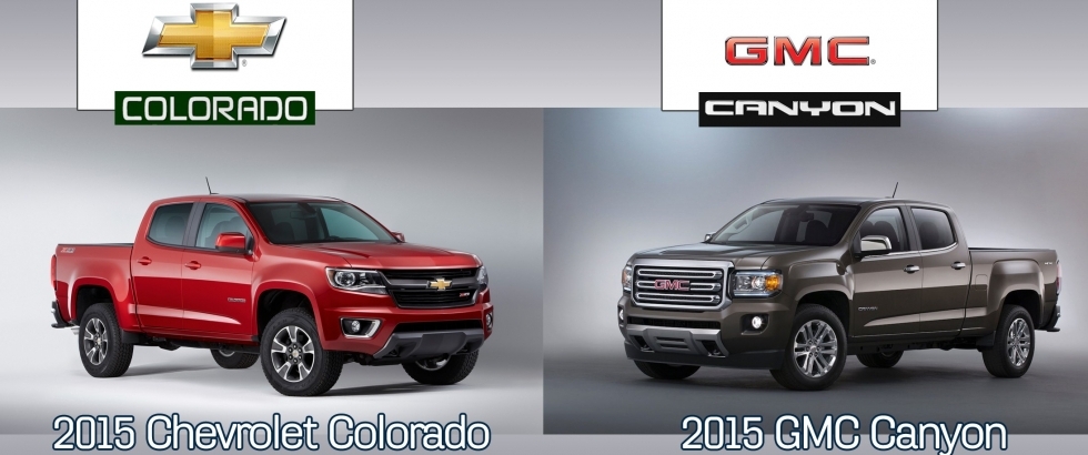 General Motors comes with a leading duo in the category of mid-size pickup truck