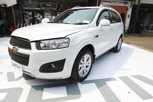 Confidence with the new Chevrolet Captiva