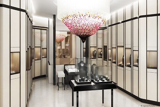 Crystal Company Lalique Opens a Jewelry Shop