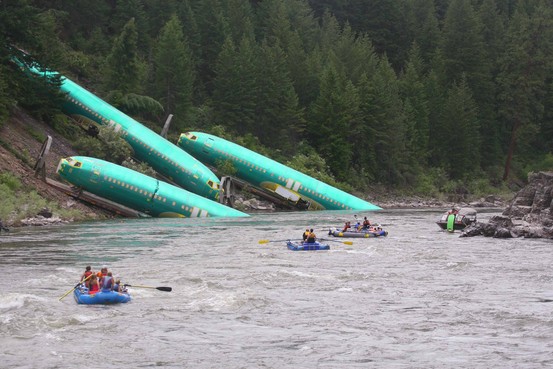 Boeing evaluating effect of train derailment on airline production