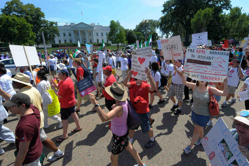 Teachers Unions Turn Against Democrats