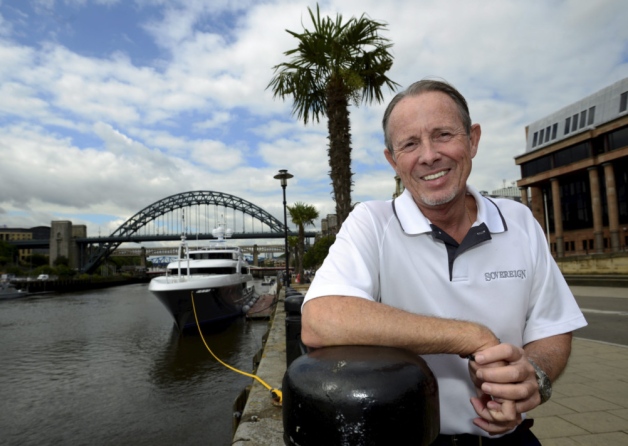 Happy homecoming for $50m superyacht's skipper