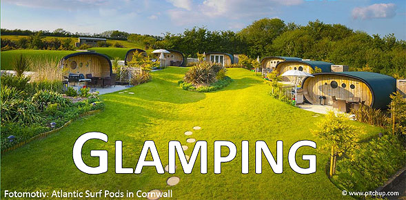 Glamping: Camping with added glamour