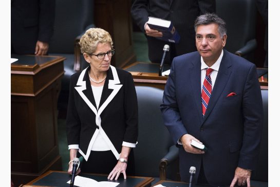 Ontario Liberal government tables 'déjà vu' budget