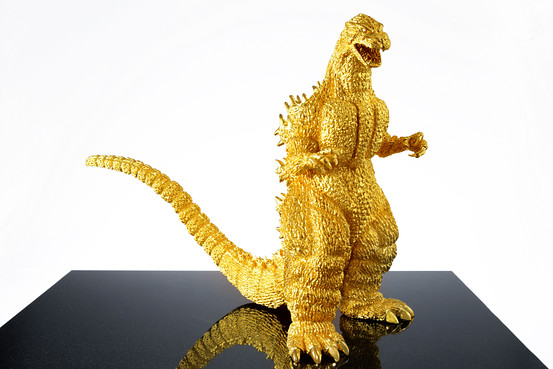 Solid Gold Godzilla Can Be Yours for Only $1.5 Million