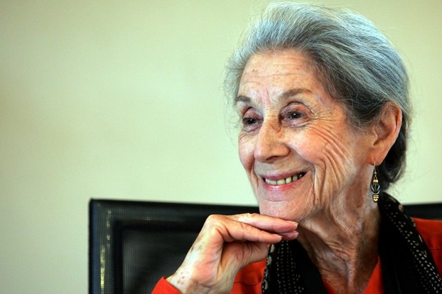 Nobel-winning novelist Nadine Gordimer dies