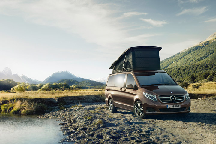 Explore New Worlds in the Mercedes-Benz Marco Polo Campervan