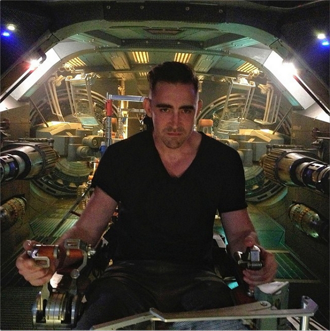 Guardians Of The Galaxy: Lee Pace Takes The Milano For A Spin