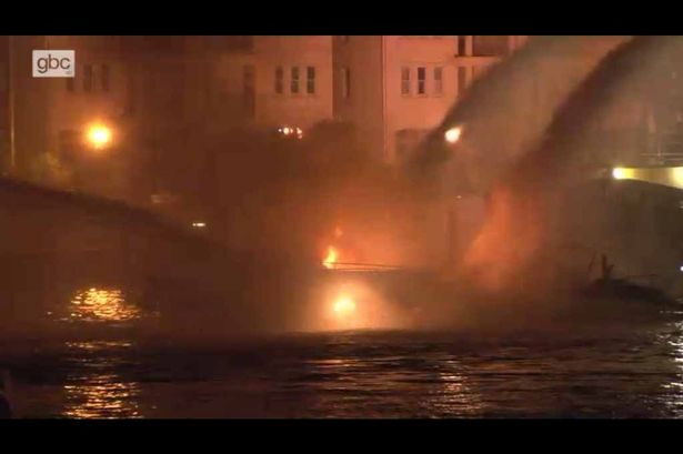 WATCH: Hotelier devastated by Gibraltar yacht blaze