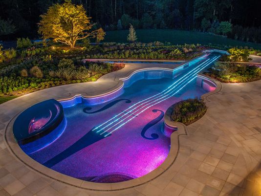 In the lap of luxury: A $1.5 million violin pool