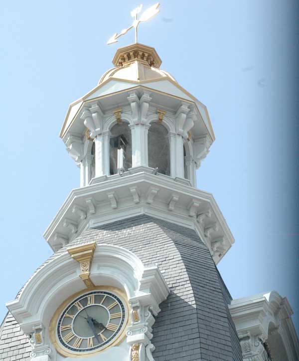 Gold trim highlights Courthouse renovation