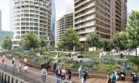 Canary Wharf spreads east with new towers and 3000 homes planned