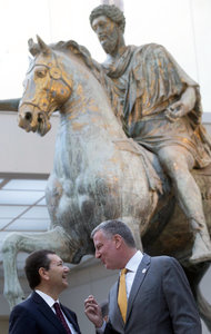 Why Bill de Blasio's Italian Vacation Could Be Good for New York (Fashion)