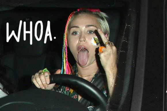 Is Miley Cyrus On A Downward Spiral?! These Pictures Might Prove It!