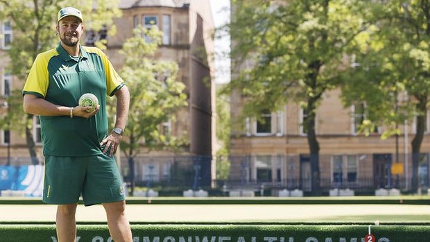 Matthew Flapper, the Australian lawn bowler who lost 63kg to chase gold medal