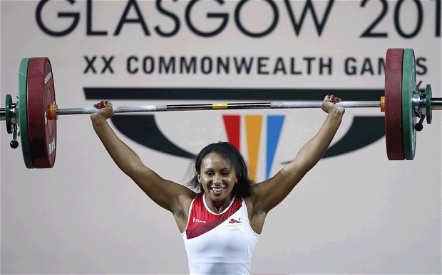 Zoe Smith wins weightlifting gold for England at the 2014 Commonwealth Games