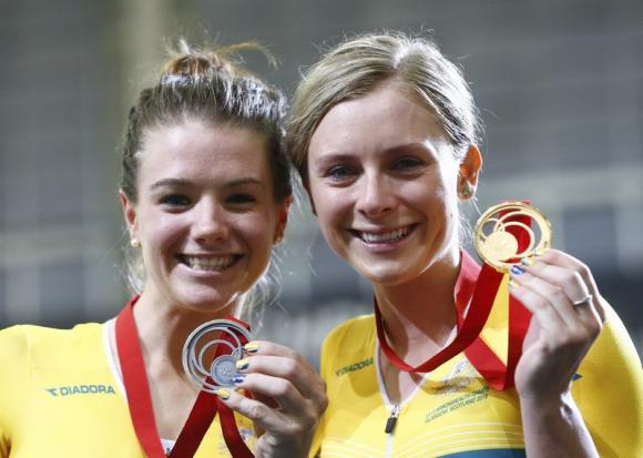 Australia dominate in the velodrome with double gold