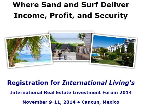 International Real Estate Investment Forum 2014. November 9-11, Cancun