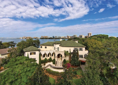 Home of the Month: Tuscan Style with a Downtown Sarasota View