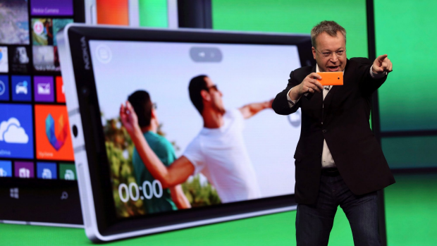 Sneak peek at Microsoft's 'selfie' phone