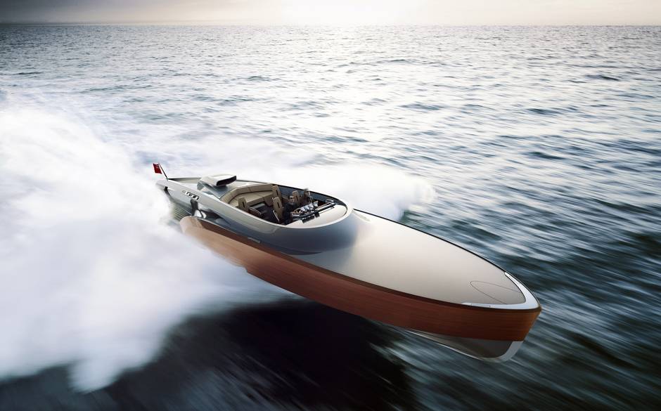 Aeroboat: the 'best of Britain' yacht
