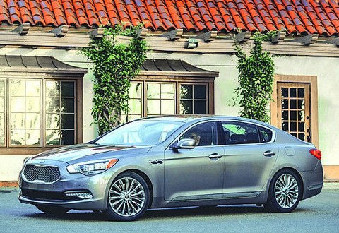 K900 is Kia's new top-of-the-line mark of luxury